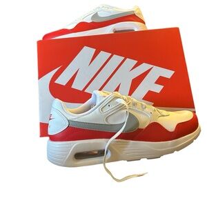 NEW!!! Nike Air Max SC white grey red black mens 9.5